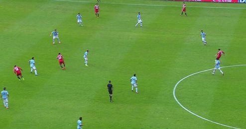 ¿Fuera de juego de Gameiro? ¿Fuera de juego de Gameiro?