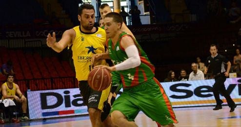 Scott Bamforth en el último partido de liga disputado en San Pablo. Scott Bamforth en el último partido de liga disputado en San Pablo.