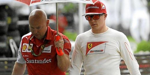 Raikkonen espera acercarse a los Mercedes en carrera. Raikkonen espera acercarse a los Mercedes en carrera.