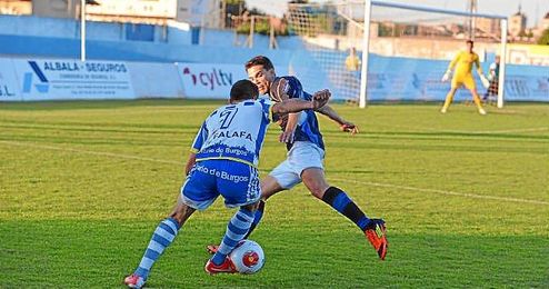 Imagen del partido de ida entre la Arandina y el Alcalá. Imagen del partido de ida entre la Arandina y el Alcalá.