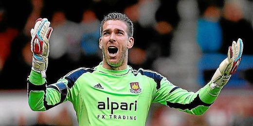 El guardameta se ha consolidado en el West Ham El guardameta se ha consolidado en el West Ham