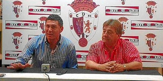 Francisco Sánchez, presidente de la entidad blanquinegra en la despedida del último técnico Alonso Ramírez. Francisco Sánchez, presidente de la entidad blanquinegra en la despedida del último técnico Alonso Ramírez.