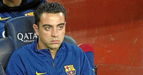Xavi no se conforma con la suplencia. Xavi no se conforma con la suplencia.