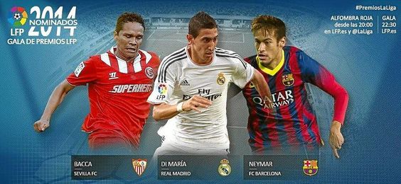 Bacca, Di María y Neymar, los nominados Bacca, Di María y Neymar, los nominados