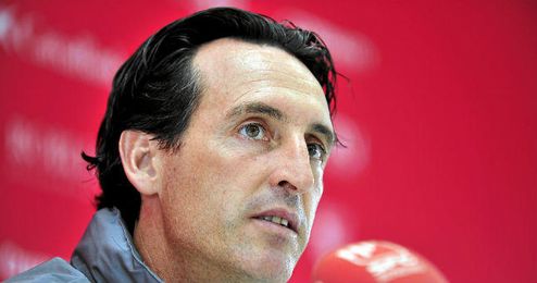 Unai Emery tiene los cinco sentidos en la Real. Unai Emery tiene los cinco sentidos en la Real.