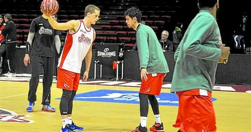 Ludde Hakanson y Nenad Miljenovic, frente a frente. Ludde Hakanson y Nenad Miljenovic, frente a frente.