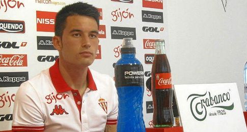 Isma López, en sala de prensa. Isma López, en sala de prensa.