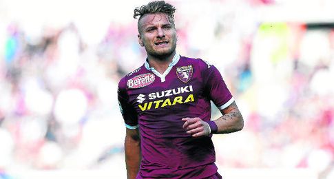 Immobile, con el Torino. Immobile, con el Torino.