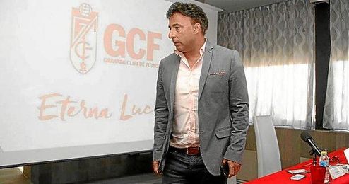 Pina, presidente del Granada CF Pina, presidente del Granada CF