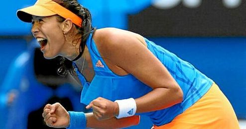 Se medirá ante Samantha Stosur en semifinales. Se medirá ante Samantha Stosur en semifinales.