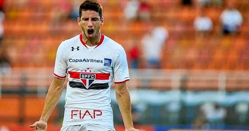 Jonathan Calleri, delantero argentino de 22 años. Jonathan Calleri, delantero argentino de 22 años.