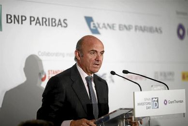 El ministro de industria actual (y economía), Luis de Guindos. El ministro de industria actual (y economía), Luis de Guindos.