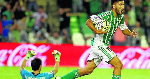 Imagen del Betis-Depor de la Liga 15/16. Imagen del Betis-Depor de la Liga 15/16.