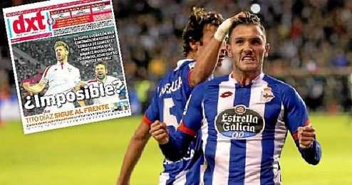 La opción de Lucas Pérez, estancada a día de hoy, cuenta con un nuevo factor: Fernando Llorente. La opción de Lucas Pérez, estancada a día de hoy, cuenta con un nuevo factor: Fernando Llorente.