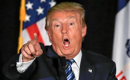 Donald Trump durante una intervención en un acto. Donald Trump durante una intervención en un acto.