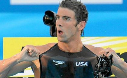Michael Phelps tiene un total de 22 medallas olímpicas, 18 de oro. Michael Phelps tiene un total de 22 medallas olímpicas, 18 de oro.