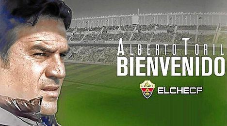 Toril, nuevo entrenador del Elche. Toril, nuevo entrenador del Elche.