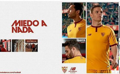 Este miércoles ha visto la luz la que será la tercera equipación sevillista para el próximo curso. Este miércoles ha visto la luz la que será la tercera equipación sevillista para el próximo curso.