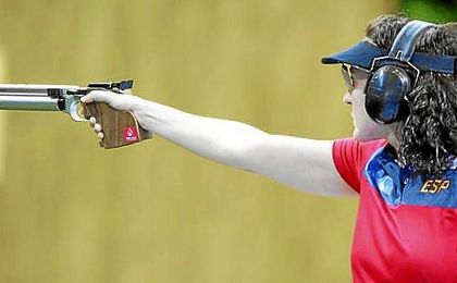Sonia Franquet peleará por las medallas en pistola. Sonia Franquet peleará por las medallas en pistola.