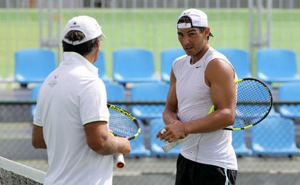 Rafa Nadal fue el único de los españoles que ganó en individuales. Rafa Nadal fue el único de los españoles que ganó en individuales.