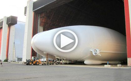 La aeronave más grande del mundo alza vuelo La aeronave más grande del mundo alza vuelo