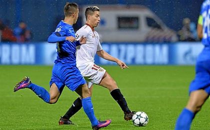 Samir Nasri está demostrando que ha venido a Sevilla para recordarle a Guardiola que aún tiene mucho fútbol. Samir Nasri está demostrando que ha venido a Sevilla para recordarle a Guardiola que aún tiene mucho fútbol.