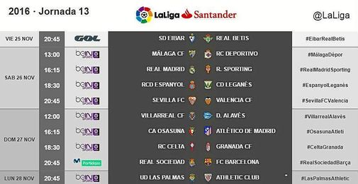 Ya hay horario para el Sevilla-Valencia Ya hay horario para el Sevilla-Valencia