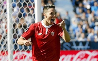 Nasri ha vuelto a recuperar la sonrisa y su fútbol en el Sevilla. Nasri ha vuelto a recuperar la sonrisa y su fútbol en el Sevilla.