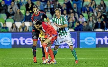 Lance del Betis-Celta de la pasada temporada. Lance del Betis-Celta de la pasada temporada.