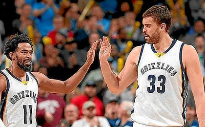 Marc Gasol iguala su ´tope´ en la NBA ante los Pistons. Marc Gasol iguala su ´tope´ en la NBA ante los Pistons.