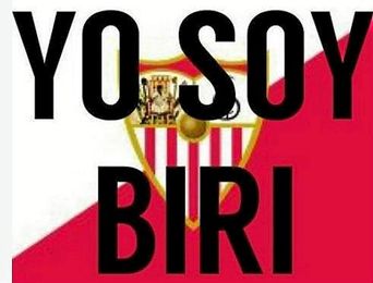Unas 48.500 pegatinas con el lema 'Yo soy Biri' serán repartidas antes el Sevilla-Villarreal Unas 48.500 pegatinas con el lema 'Yo soy Biri' serán repartidas antes el Sevilla-Villarreal