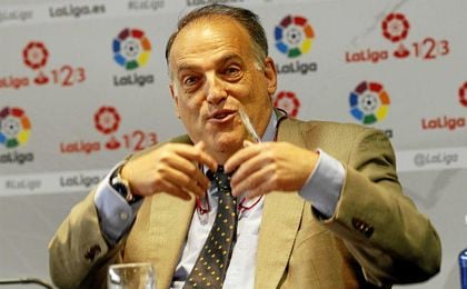 Tebas explicó que México es un mercado importante para LaLiga. Tebas explicó que México es un mercado importante para LaLiga.