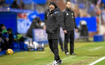 Jorge Sampaoli, siempre enérgico en el banquillo sevillista Jorge Sampaoli, siempre enérgico en el banquillo sevillista