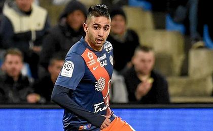 El talentoso Ryad Boudebouz. El talentoso Ryad Boudebouz.