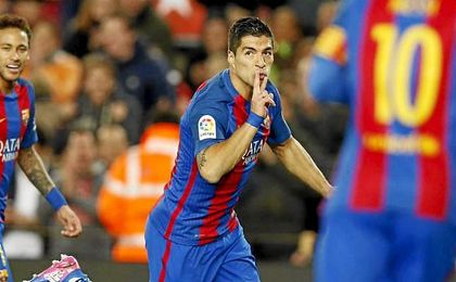 Suárez motivado para la remontada. Suárez motivado para la remontada.