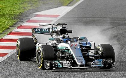 Bottas ha sido el más rápido en los entrenamientos. Bottas ha sido el más rápido en los entrenamientos.