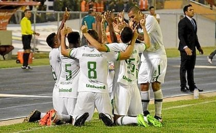 El Chapecoense gana el primer partido de la Libertadores El Chapecoense gana el primer partido de la Libertadores