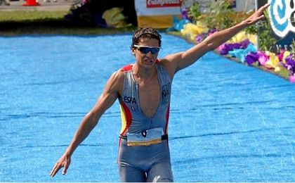 El triatleta, Iván Raña. El triatleta, Iván Raña.
