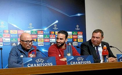 Rami fue quien acompañó a Sampaoli en la sala de prensa. Rami fue quien acompañó a Sampaoli en la sala de prensa.