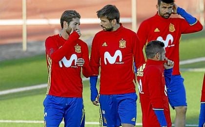Lopetegui ha hablado sobre la relación de Ramos y Piqué. Lopetegui ha hablado sobre la relación de Ramos y Piqué.