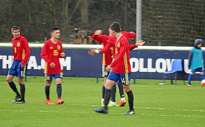 El sevillista Pozo asistió en uno de los goles. El sevillista Pozo asistió en uno de los goles.