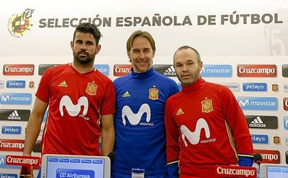 Lopetegui espera al Diego Costa más agresivo. Lopetegui espera al Diego Costa más agresivo.