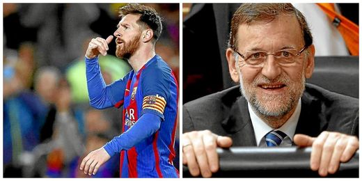 El argentino adelanta al Presidente del Gobierno. El argentino adelanta al Presidente del Gobierno.
