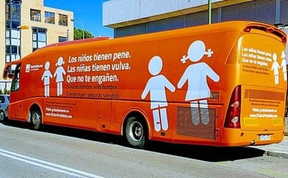 El autobús de Hazte Oír llega hoy a Sevilla El autobús de Hazte Oír llega hoy a Sevilla