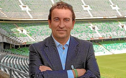 El vicepresidente del Betis analiza la situación verdiblanca. El vicepresidente del Betis analiza la situación verdiblanca.
