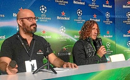 Puyol hablo del videoarbitraje. Puyol hablo del videoarbitraje.