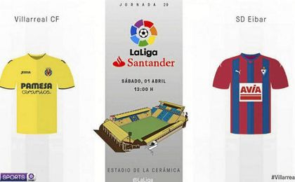 Villarreal 1-2 Eibar, remontada armera con polémica Villarreal 1-2 Eibar, remontada armera con polémica