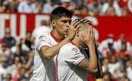 Vitolo lamenta una ocasión perdida. Vitolo lamenta una ocasión perdida.