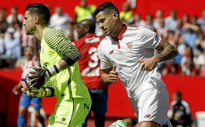 Vitolo fue el más destacado del Sevilla. Vitolo fue el más destacado del Sevilla.