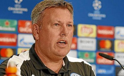El entrenador del Leicester intentará meter al equipo en semifinales. El entrenador del Leicester intentará meter al equipo en semifinales.